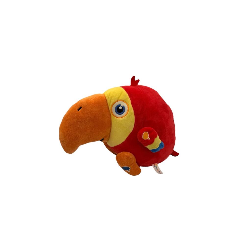 Baby First TV VocabuLARRY Talking Macaw Parrot Plush Stuffed Animal Bird 10”